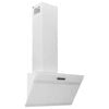 vidaXL Cappa a Parete 60 cm in Acciaio e Vetro Temperato Bianco