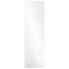 vidaXL Specchio da parete Rettangolare 30 x 100 cm vetro temperato