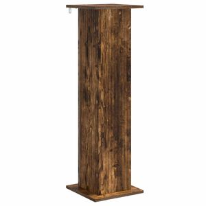 vidaXL Supporto per piante Rovere Fumo 30,5 x 30 x 100,5 cm