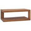 vidaXL Tavolino da Salotto 90x50x35 cm in Legno Massello di Teak