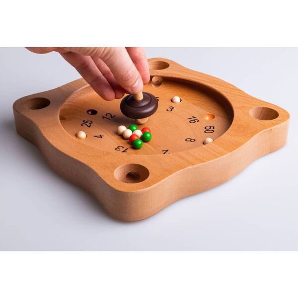 Clown Games Roulette Tirolese in Legno