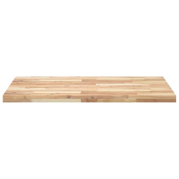 vidaXL Piano Tavolo Rettangolare 120x70x4cm Legno Massello di Acacia