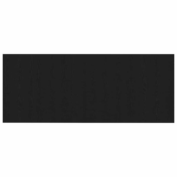 vidaXL Testiera Rovere Nero 120 x 1.5 x 80 cm Legno multistrato