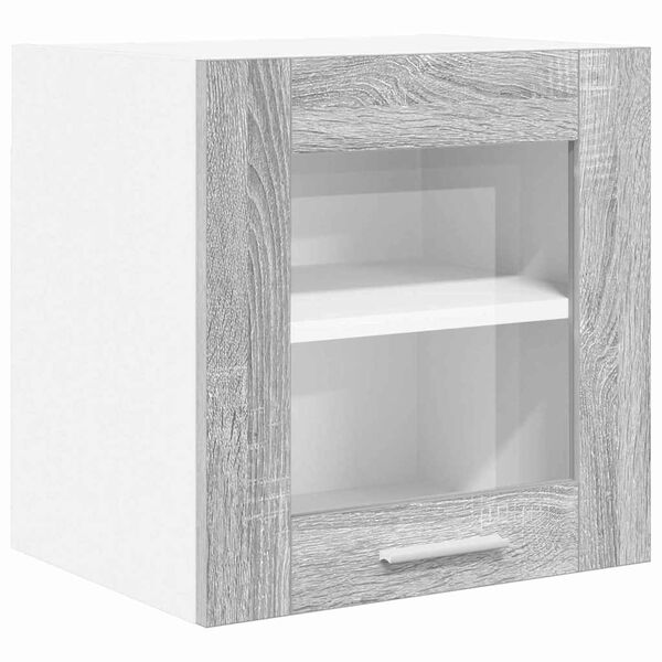 vidaXL Armadio pensile Grigio Sonoma 40 x 31 x 40 cm Legno multistrato