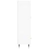 vidaXL Credenza Bianca 69,5x31x115 cm in Legno Multistrato