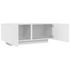 vidaXL Mobile Porta TV Bianco 100x35x40 cm in Legno Multistrato