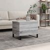 vidaXL Tavolino Salotto Grigio Sonoma 60x44,5x45 cm Legno Multistrato