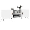 vidaXL Mobile Porta TV Bianco 150x30x50 cm in Legno Multistrato
