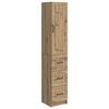 vidaXL Set di armadi 2 pz 33 x 34,5 x 87 cm Legno ingegnerizzato
