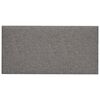 vidaXL Pannelli Murali 12 pz Grigio Chiaro 60x30 cm in Tessuto 2,16 m²