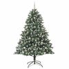 vidaXL Albero di Natale artificiale con 300 LED Verde 240 cm