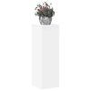 vidaXL Supporto per Piante Bianco 33x33x100 cm in Truciolato
