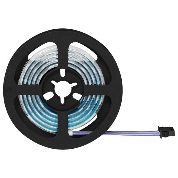 vidaXL Striscia LED 2 pcs Nero e trasparente 900 mm Rame e plastica