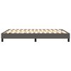vidaXL Struttura Letto a Rete a Molle Grigio 140x200 cm in Similpelle