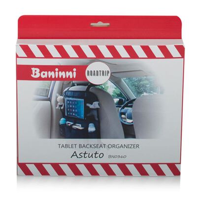 Baninni Porta Accessori da Sedile Auto Astuto Nero BNCSA006-BK