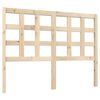 vidaXL Testiera Letto 125,5x4x100 cm in Legno Massello di Pino