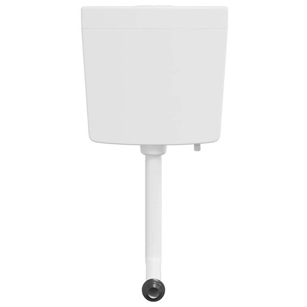 vidaXL Sciacquone WC con Ingresso Acqua dal Basso 3/6 L Bianco