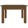 vidaXL Tavolino da Salotto ambra 45x45x30 cm Legno Massello di Pino