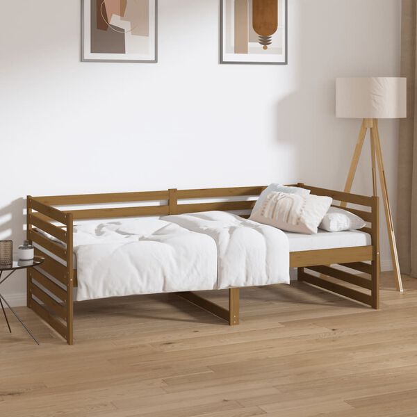 vidaXL Dormeuse Ambra 90x190 cm in Legno Massello di Pino