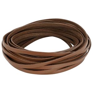 vidaXL Cinturino in pelle 1 Marrone 1000 x 0,5 cm Pelle