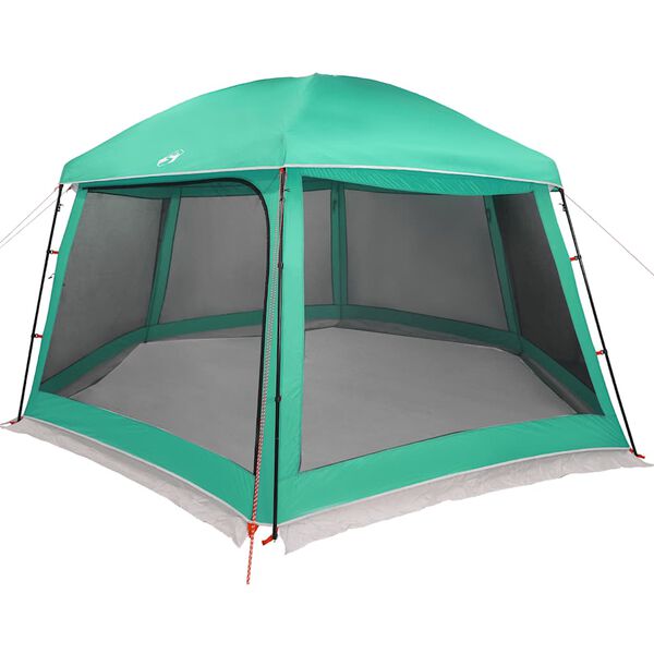 vidaXL Tenda da piscina con Patta Rimovibile&Pareti in Rete 512x458 cm