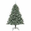 vidaXL Albero di Natale artificiale con 300 LED Verde 210 cm