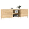 vidaXL Mobile Porta TV Rovere Sonoma 150x30x50 cm in Legno Multistrato
