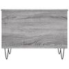 vidaXL Tavolino Salotto Grigio Sonoma 60x44,5x45 cm Legno Multistrato