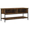 vidaXL Mobile Porta TV Rovere Fumo 100x35x45 cm in Legno Multistrato