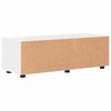 vidaXL Armadio in Legno con cassetto Bianco Lucido 100,5 x 39 x 30 cm