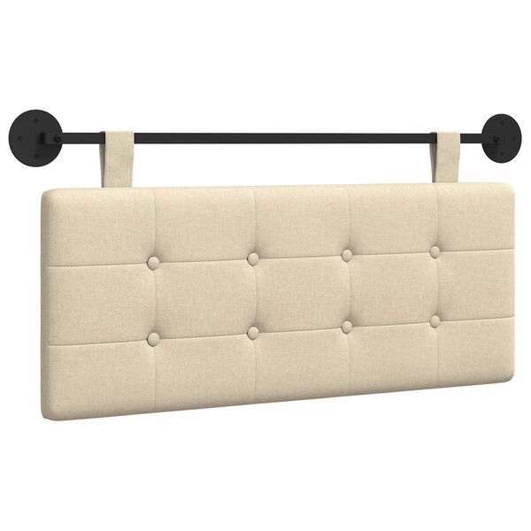 vidaXL Testata appesa Montaggio a parete Tessuto