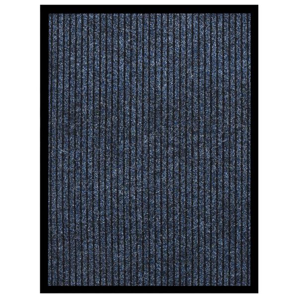 vidaXL Zerbino Striato Blu 60x80 cm