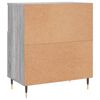 vidaXL Credenza Grigio Sonoma 60x35x70 cm in Legno Multistrato