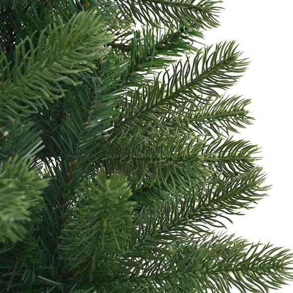 vidaXL Albero di Natale artificiale Verde 120 cm PVC, PE e acciaio