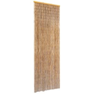 vidaXL Tenda Antimosche per Porte in Bamb&ugrave; 56x185 cm
