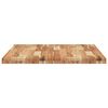 vidaXL Piano Tavolo Rettangolare 100x80x4cm Legno Massello di Acacia