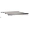 vidaXL Tenda retrattile Grigio Chiaro 400 &times; 350 cm
