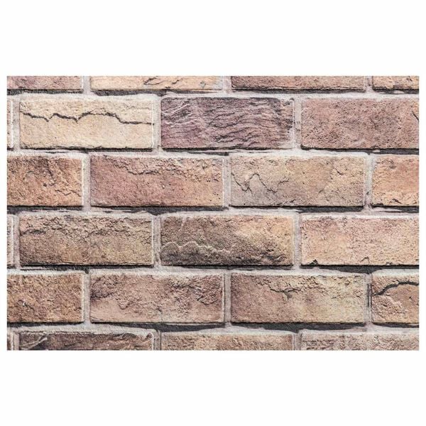 vidaXL Pannelli da parete 10 pcs Marrone e Grigio 100 x 50 cm