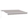 vidaXL Tenda Retrattile Grigio chiaro 250 x 200 cm Tessuto