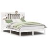 vidaXL Letto Libreria senza Materasso Bianco 140x200 cm Legno di Pino