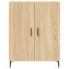 vidaXL Credenza Rovere Sonoma 69,5x34x180 cm in Legno Multistrato