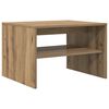 vidaXL Tavolino da salotto Rovere artigianale 60 x 50 x 40 cm