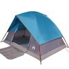 vidaXL Tenda da Campeggio a Cupola per 2 Persone Blu Impermeabile