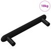 vidaXL Maniglia per Armadio 474 pz Nero 121 x 16.6 x 28.3 mm Ferro