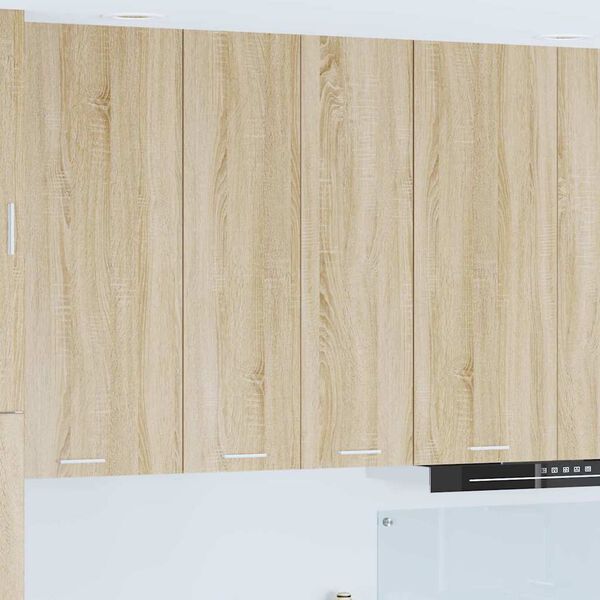 vidaXL Armadio pensile con porta Rovere Sonoma 60 x 31 x 100 cm