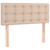 vidaXL Testiera Cappuccino 90x5x78/88 cm in Similpelle