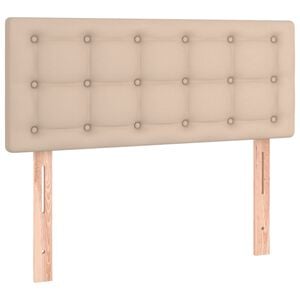 vidaXL Testiera Cappuccino 90x5x78/88 cm in Similpelle