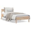 vidaXL Letto senza Materasso 75x190 cm in Legno Massello Pino