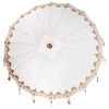 vidaXL Parasol Balinese Crema 185 x 185 x 260 cm