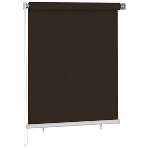 vidaXL Tenda a Rullo per Esterni 125(L)x140(A) cm Marrone